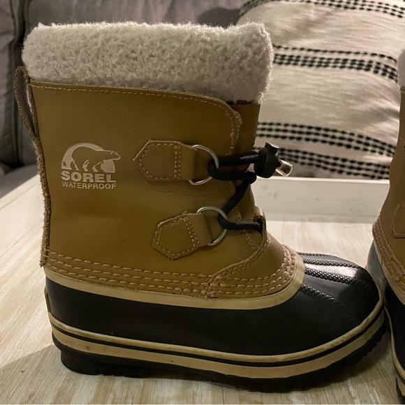 Sorel Yoot Pac winter boots boys size 12k - Picture 6 of 10
